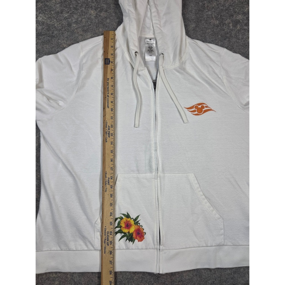 Disney Cruise Line Hoodie Touch Of Paradise Mickey Minnie 2x Castaway Cay Rare View 6